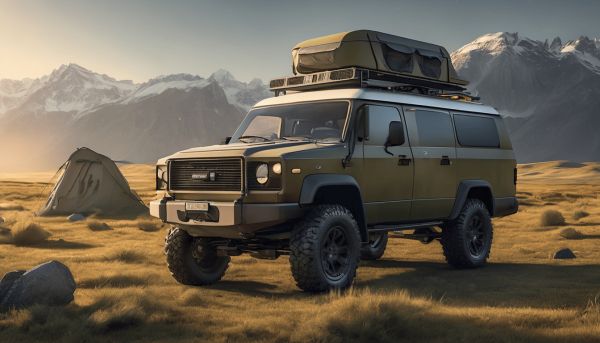 Un véhicule tout terrain performant pour les voyages en camping-car